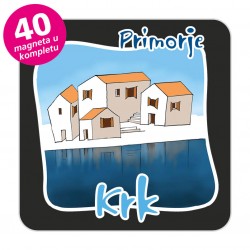 Magneti gradić EKO C 07 B Komplet 40 ili 20 kom Krk 01