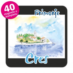 Magneti gradić EKO C 09 B Komplet 40 ili 20 kom Cres 01