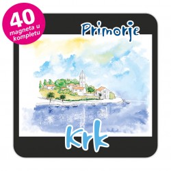 Magneti gradić EKO C 09 B Komplet 40 ili 20 kom Krk 01