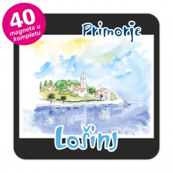 Magneti gradić EKO C 09 B Komplet 40 ili 20 kom Lošinj 01