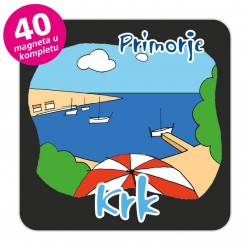 Magneti plaža EKO C 10 B Komplet 40 ili 20 kom Krk 01