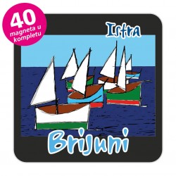 Magneti jedrilice EKO C 15 B Komplet 40 ili 20 kom Brijuni 01