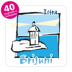 Magneti svjetionik EKO C 17 W Komplet 40 ili 20 kom Brijuni 01