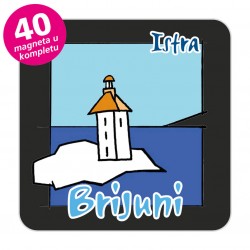 Magneti svjetionik EKO C 18 B Komplet 40 ili 20 kom Brijuni 01