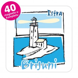 Magneti svjetionik EKO C 19 W Komplet 40 ili 20 kom Brijuni 01