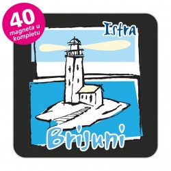 Magneti svjetionik EKO C 19 B Komplet 40 ili 20 kom Brijuni 01