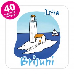 Magneti svjetionik EKO C 20 W Komplet 40 ili 20 kom Brijuni 01