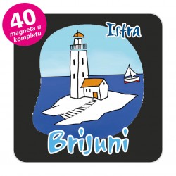 Magneti svjetionik EKO C 20 B Komplet 40 ili 20 kom Brijuni 01