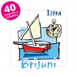 Magneti jedrilica EKO C 24 W Komplet 40 ili 20 kom Brijuni 01