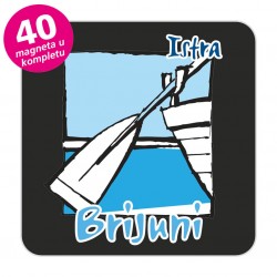 Magneti veslo EKO C 25 B Komplet 40 ili 20 kom Brijuni 01