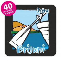 Magneti veslo EKO C 26 B Komplet 40 ili 20 kom Brijuni 01