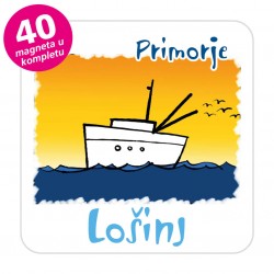 Magneti brod EKO C 27 W Komplet 40 ili 20 kom Lošinj 01