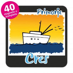 Magneti brod EKO C 27 B Komplet 40 ili 20 kom Cres 01