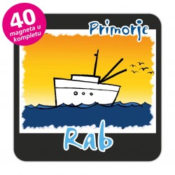 Magneti brod EKO C 27 B Komplet 40 ili 20 kom Rab 01