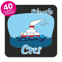 Magneti brod EKO C 28 B Komplet 40 ili 20 kom Cres 01