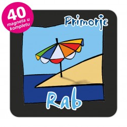 Magneti suncobran EKO C 29 B Komplet 40 ili 20 kom Rab 01