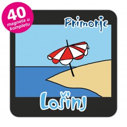 Magneti suncobran EKO C 31 B Komplet 40 ili 20 kom Lošinj 01