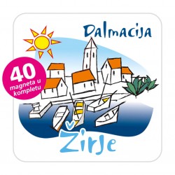 Magneti gradić EKO C 01 W Komplet 40 ili 20 kom  Žirje