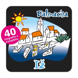 Magneti gradić EKO C 01 B Komplet 40 ili 20 kom  Iž