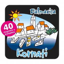 Magneti gradić EKO C 01 B Komplet 40 ili 20 kom  Kornati