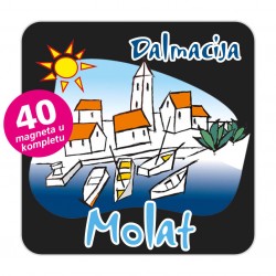 Magneti gradić EKO C 01 B Komplet 40 ili 20 kom  Molat