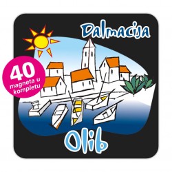 Magneti gradić EKO C 01 B Komplet 40 ili 20 kom  Olib