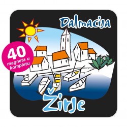 Magneti gradić EKO C 01 B Komplet 40 ili 20 kom  Žirje