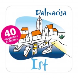 Magneti gradić EKO C 02 W Komplet 40 ili 20 kom  IST