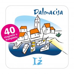 Magneti gradić EKO C 02 W Komplet 40 ili 20 kom  Iž