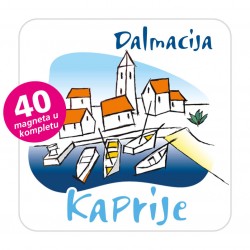 Magneti gradić EKO C 02 W Komplet 40 ili 20 kom  Kaprije