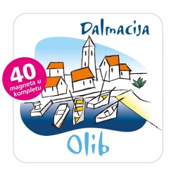 Magneti gradić EKO C 02 W Komplet 40 ili 20 kom  Olib