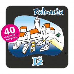 Magneti gradić EKO C 02 B Komplet 40 ili 20 kom  Iž