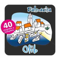 Magneti gradić EKO C 02 B Komplet 40 ili 20 kom  Olib