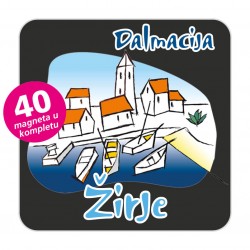Magneti gradić EKO C 02 B Komplet 40 ili 20 kom  Žirje
