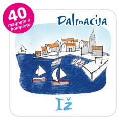 Magneti gradić EKO C 03 W Komplet 40 ili 20 kom  Iž