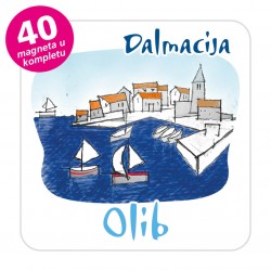 Magneti gradić EKO C 03 W Komplet 40 ili 20 kom  Olib