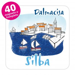 Magneti gradić EKO C 03 W Komplet 40 ili 20 kom  Silba