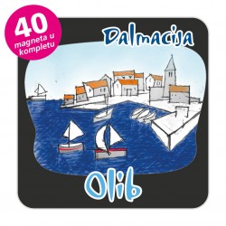 Magneti gradić EKO C 03 B Komplet 40 ili 20 kom  Olib