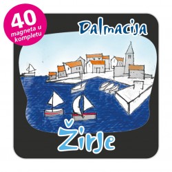 Magneti gradić EKO C 03 B Komplet 40 ili 20 kom  Žirje