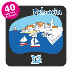 Magneti gradić EKO C 04 B Komplet 40 ili 20 kom  Iž