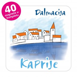 Magneti gradić EKO C 05 W Komplet 40 ili 20 kom  Kaprije