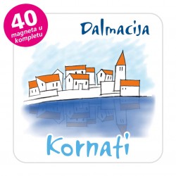 Magneti gradić EKO C 05 W Komplet 40 ili 20 kom  Kornati