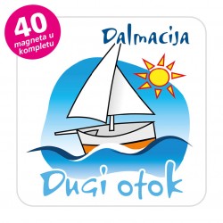 Magneti jedrilica EKO C 06 W Komplet 40 ili 20 kom  Dugi otok