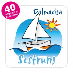 Magneti jedrilica EKO C 06 W Komplet 40 ili 20 kom  Sestrunj
