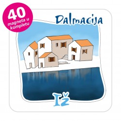 Magneti gradić EKO C 07 W Komplet 40 ili 20 kom  Iž