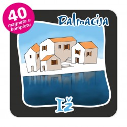 Magneti gradić EKO C 07 B Komplet 40 ili 20 kom  Iž