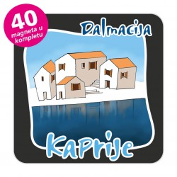 Magneti gradić EKO C 07 B Komplet 40 ili 20 kom  Kaprije