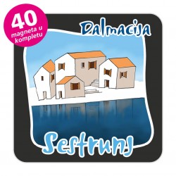 Magneti gradić EKO C 07 B Komplet 40 ili 20 kom  Sestrunj