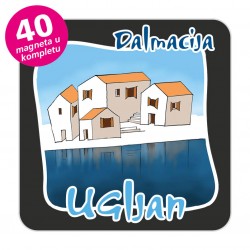 Magneti gradić EKO C 07 B Komplet 40 ili 20 kom  Ugljan