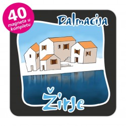 Magneti gradić EKO C 07 B Komplet 40 ili 20 kom  Žirje